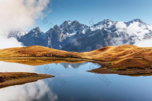 科鲁迪山湖.地位较高的斯旺蒂,美国佐治亚州,欧洲.高加索山脉