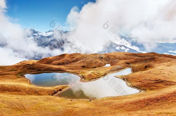 科鲁迪山湖.地位较高的斯旺蒂,美国佐治亚州,欧洲.高加索山脉