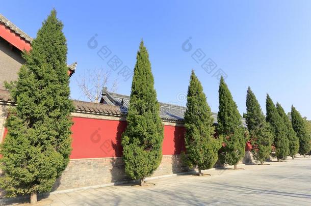 红色的宫墙,风干土坯三原色红绿兰彩色值