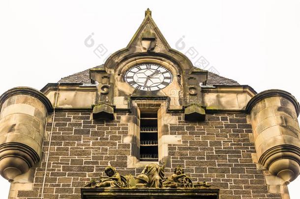 详细资料关于老的gothicscriptorgothictype哥特式书写体中心关于斯特灵,苏格兰