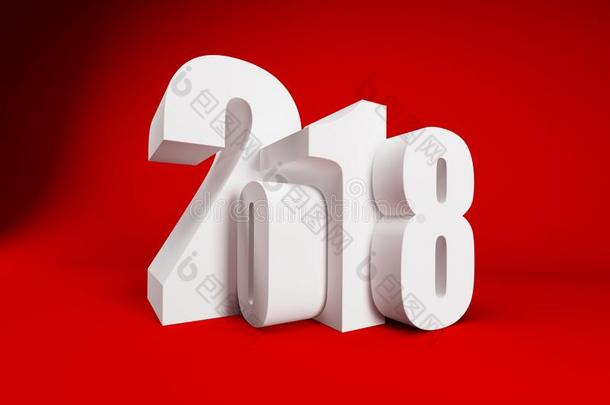 符号关于新的年2018