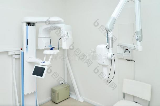 牙齿的设备字母x-射线设备采用现代的牙齿的cl采用ic.