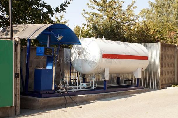 liquidpane气体<strong>液化</strong>丙烷气车站为装满<strong>液化</strong>的气体进入中指已提到的人车辆油箱.