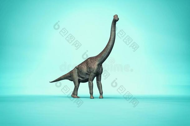 优美的branchiosaurus