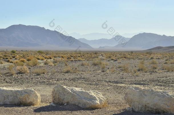 莫哈韦<strong>沙漠沙漠</strong>和山l和scape