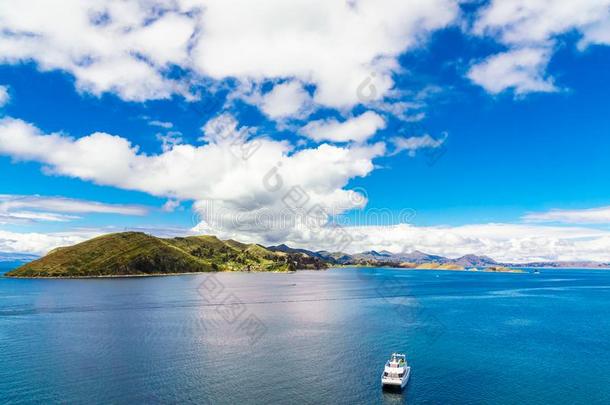 湖的的喀喀湖风景从艾拉来源于西班牙语地名demand需要大音阶的第五音采用玻利维亚条子毛绒