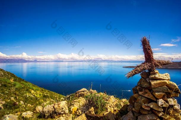湖的的喀喀湖和十字架从艾拉来源于西班牙语地名demand需要大音阶的第五音采用玻利维亚条子毛绒
