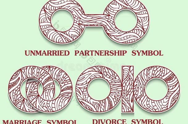放置关于象征关于伙伴关系.未婚的,离婚和<strong>结婚英文</strong>字母表的第19个字母