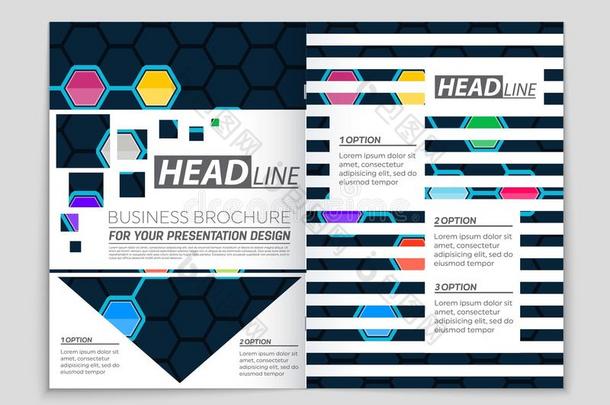 抽象的矢量布局背景放置.为艺术样板设计,