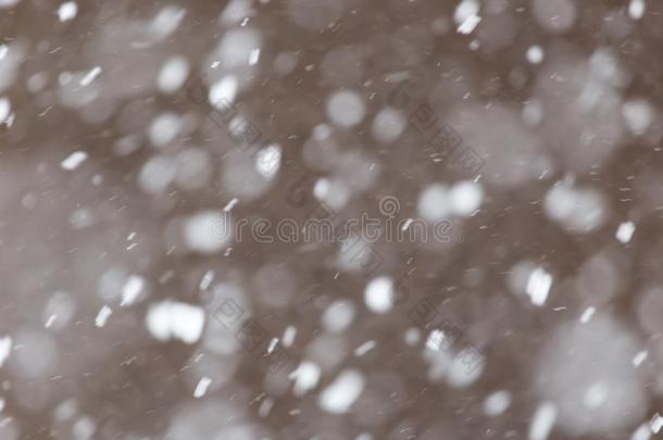 雪降低同样地背景