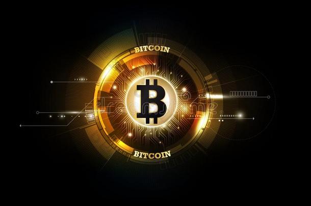 金色的点对点基于网络的匿名数字货币数字的货币,未来的数字的钱,technique技术