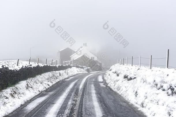 小屋采用雪不列颠的乡村