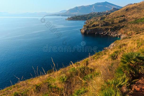 吉普赛人和旅行者海海岸,西西里岛,意大利