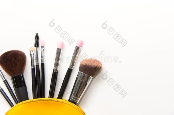 化妆美容品工具背景和美好美容品,乘积