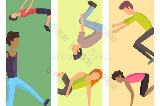 健康运动跑酷。Parkour运动把整个城市当作一个大训练场卡人观念年幼的人用于跳跃的