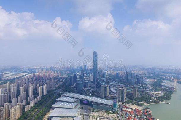 中国苏州城市建筑学和锚地