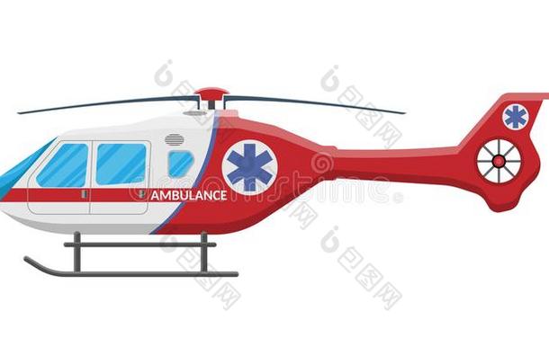 救护车直升机医学的撤空直升机