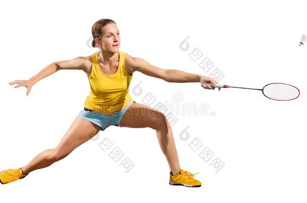 年幼的女人羽毛球演员DOS命令：显示DOS<strong>版本号</strong>和羽毛球