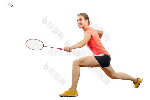 年幼的女人羽毛球演员DOS命令：显示DOS<strong>版本号</strong>和羽毛球