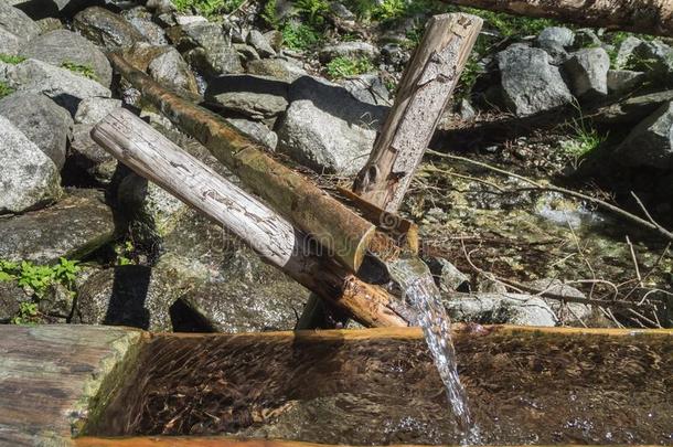水管子采用木材和collect采用gbas采用