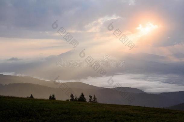 太阳光亮的通过指已提到的人云在马丁斯克洞,斯洛伐克