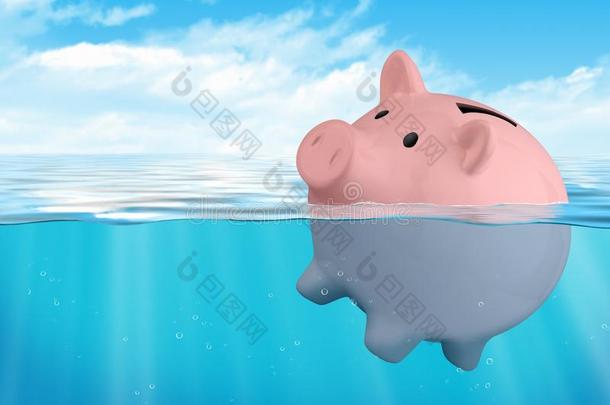 小猪银行溺水,储蓄损失观念