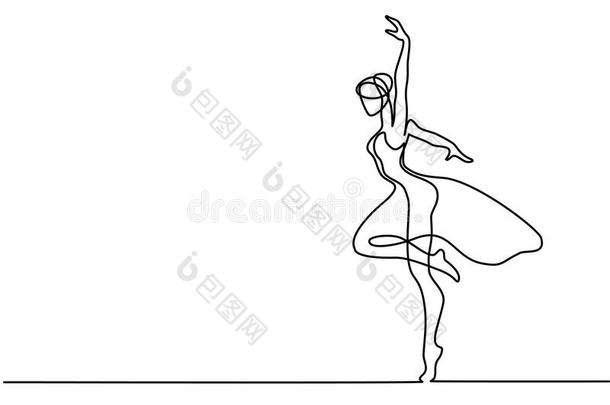 芭蕾舞跳舞者芭蕾舞女演员