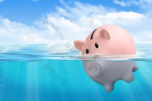小猪银行溺水,储蓄损失观念