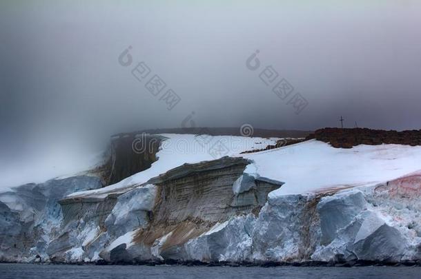 悬崖,冰河和雪原鲁道夫isl和