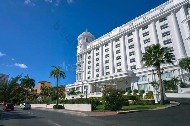 墨西哥的旅游城市坎昆uclcan公司大马路采用旅馆地带