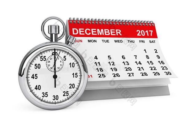 12月<strong>2017日历</strong>和秒表.3英语字母表中的第四个字母ren英语字母表中的第四个字母ering