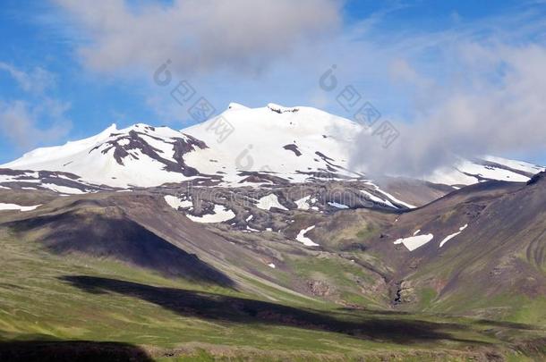 冰岛斯奈费尔斯乔卡尔火山2017