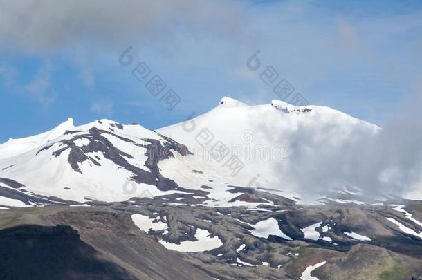 冰岛看法关于斯奈费尔斯乔卡尔火山2017