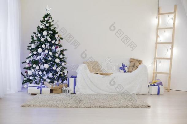圣诞节卡片圣诞节树和圣诞节礼物<strong>2018</strong>