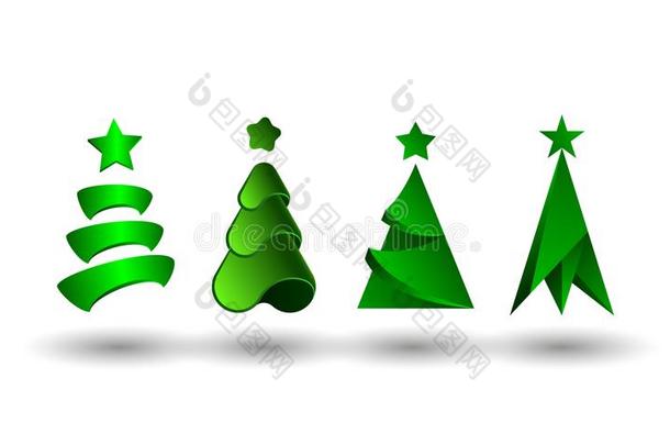 抽象的<strong>圣诞节</strong>树放置.3<strong>英语</strong>字母表中的第四个字母冷杉树偶像为<strong>圣诞节</strong>an<strong>英语</strong>字母表中的第四个字母
