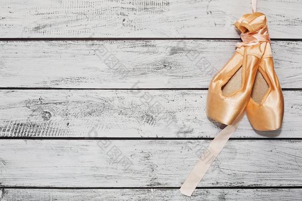 俄国的芭蕾舞鞋子向木制的阶段