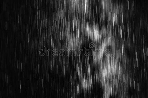 黑的和白色的流星雨数字的背景
