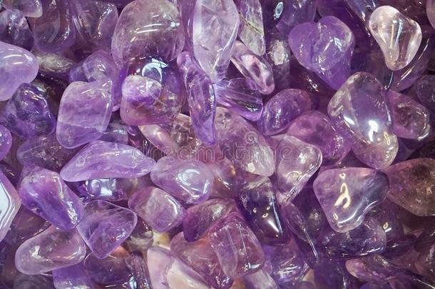 紫蓝色宝石矿物背景