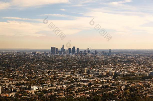 一看法关于Los安杰利斯的简称一ngeles地平线采用白天