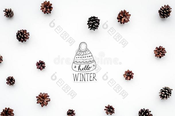 int.哈喽冬手字体和帽子.冬模式和皮内科