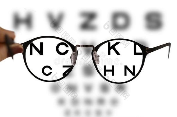近视修改眼镜向指已提到的人眼睛图表文学