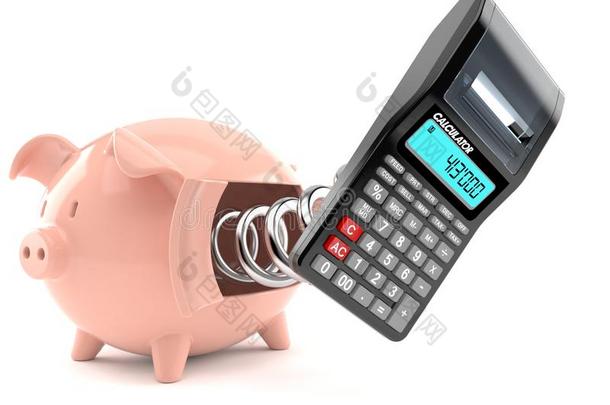 小猪银行和计算器