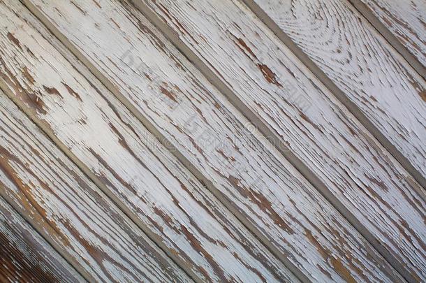 老的木制的墙和剥皮颜料.质地.