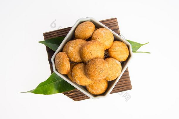 花生甜饼干或中国人传统的花生甜饼干向一b一ckgr