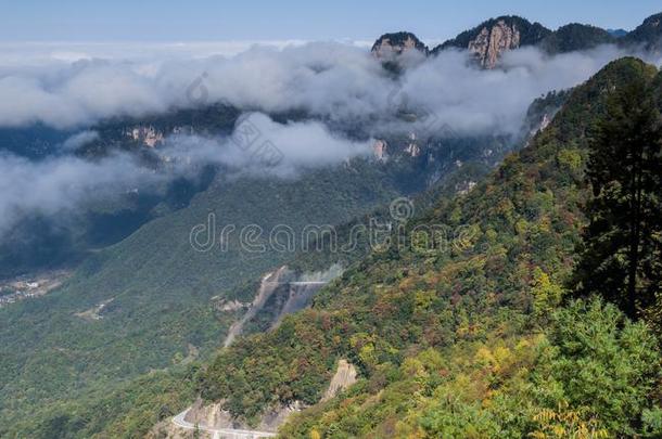 神农家天眼山采用秋