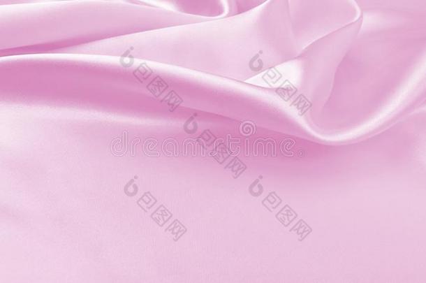 光滑的优美的粉红色的丝或缎质地同样地<strong>婚礼背景</strong>.