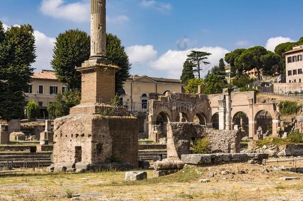 古罗马的论坛,罗马,意大利.
