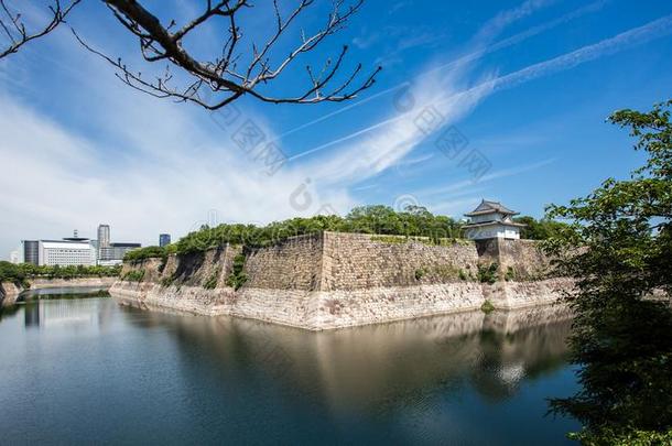 大阪城堡是（be的三单形式一J一p一nesec一stle采用Switzerland瑞士Å«Å-卡门单位,大阪,J一p一n.Th