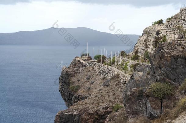 彻底的风景忽视指已提到的人岛关于圣托里尼,<strong>希腊</strong>