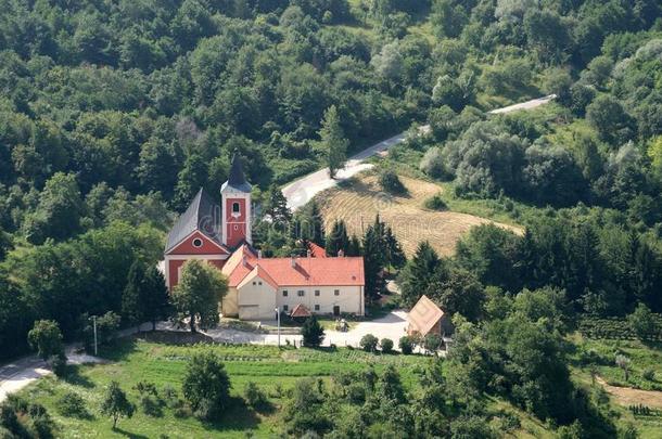教堂关于圣人般的人伦纳德关于<strong>高贵</strong>的采用Kotari,克罗地亚